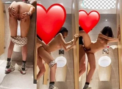 Anh kéo em người yêu vào WC vụng trộm